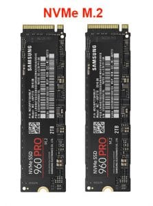 ssd chuẩn mvme M2