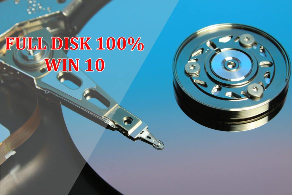 Sửa lỗi full disk win 10