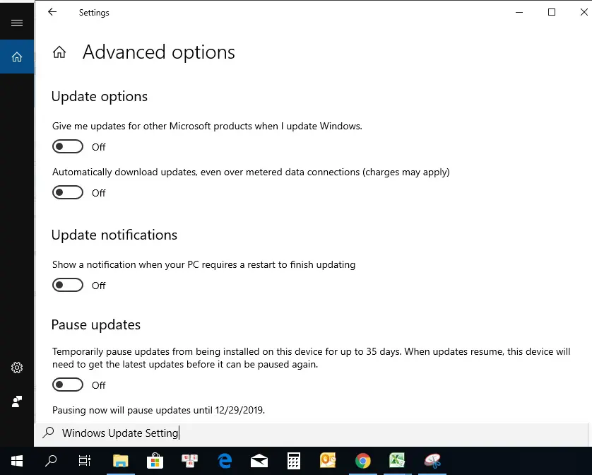 update win 10