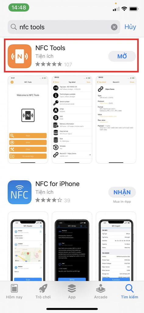 nfc tool iphone